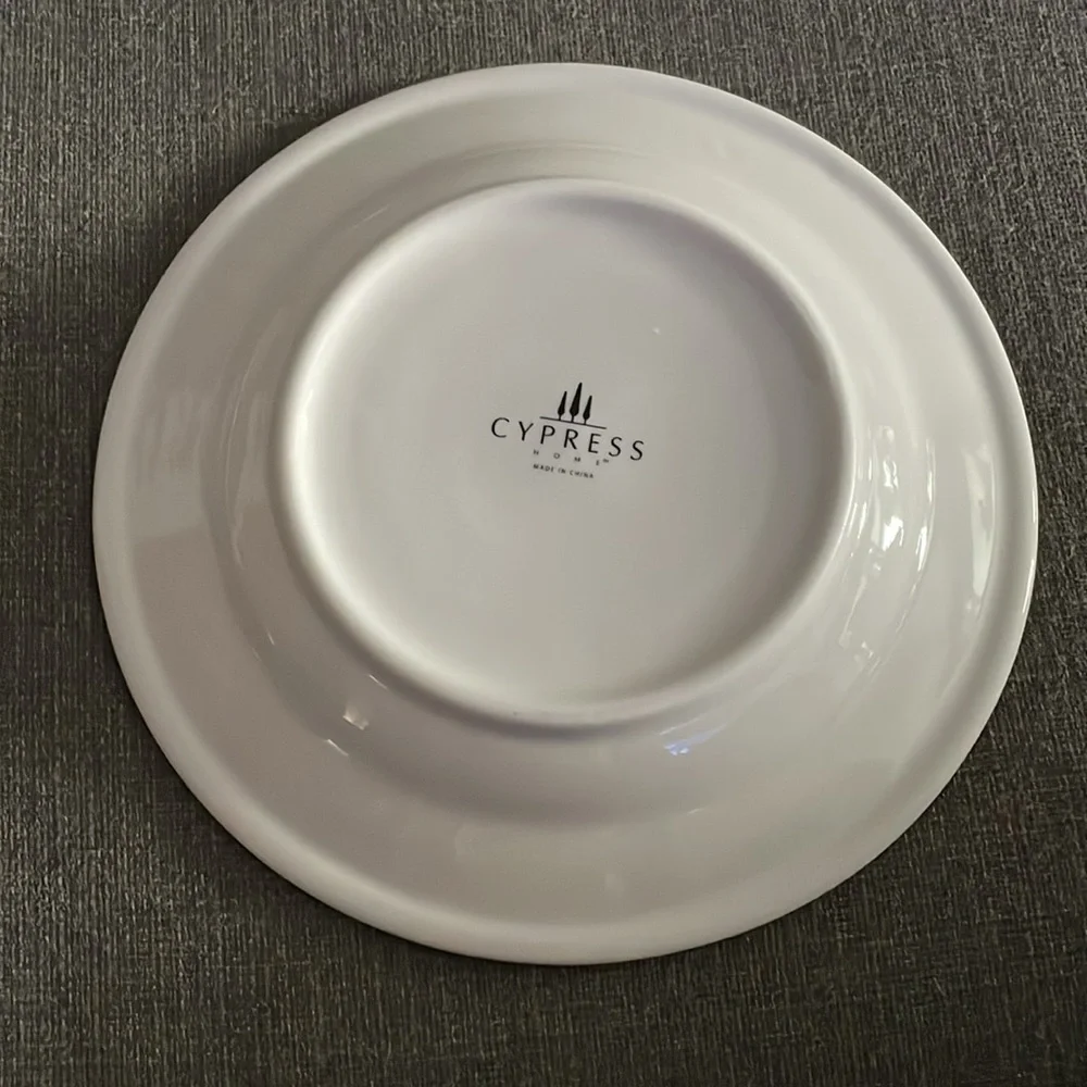 Cypress Home Merlot Pinot Noir Cabernet Shiraz Wine Plates